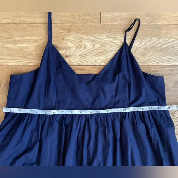 Jenni Kayne navy Cove spaghetti dress navy maxi dress - Picture 9 of 11
